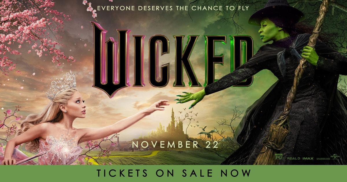 Wicked Part One - Tickets on sale now!