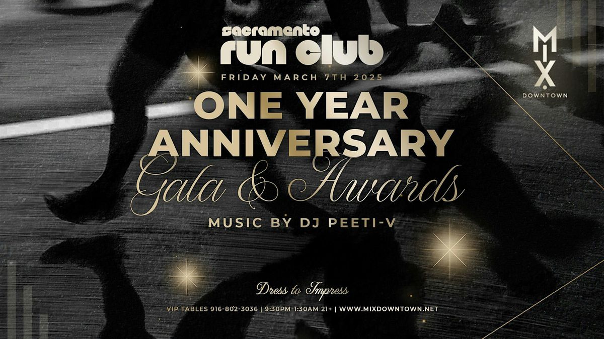 Sacramento Run Club 1 Year Anniversary Awards Gala