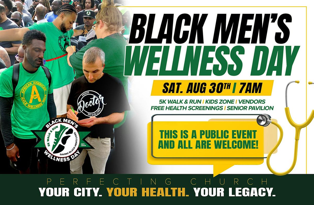 2026 - Black Men's Wellness Day - Detroit