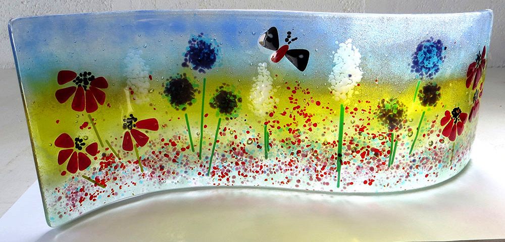 Make a fused glass wave with RD Glass