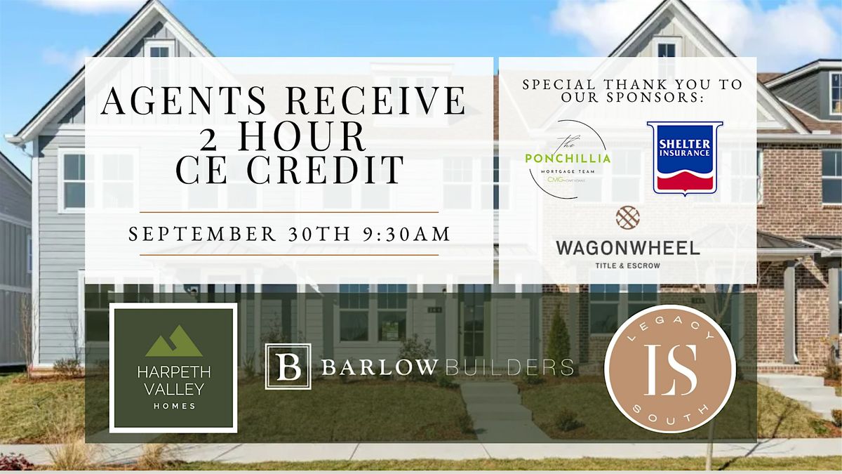 CE Credit for Real Estate Agents