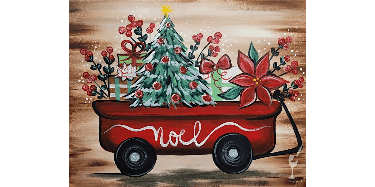 Holiday Wagon - Paint and Sip in San Antonio | Classpop!\u2122
