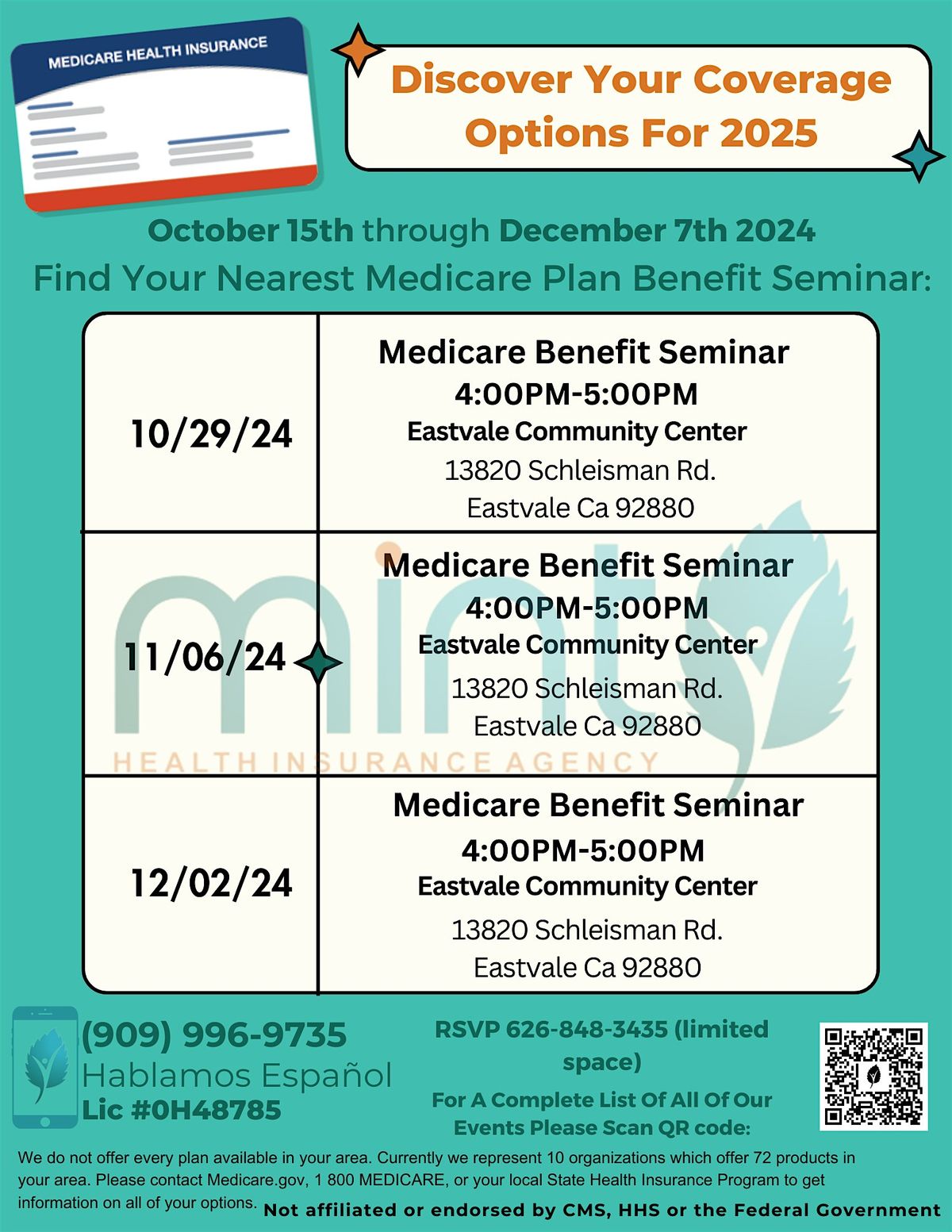 Medicare Benefit Seminar