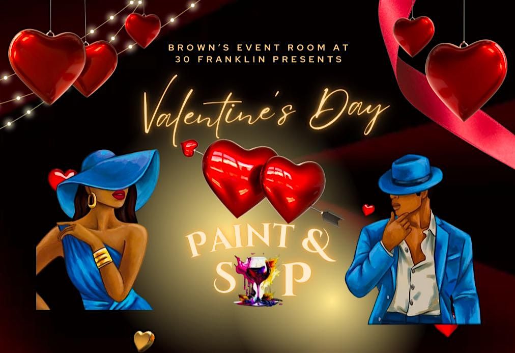 Valentine\u2019s Day Paint & Sip