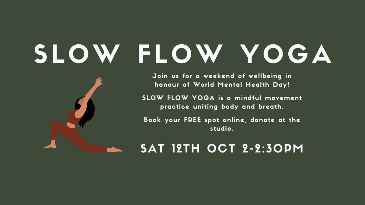 FREE SLOW FLOW YOGA