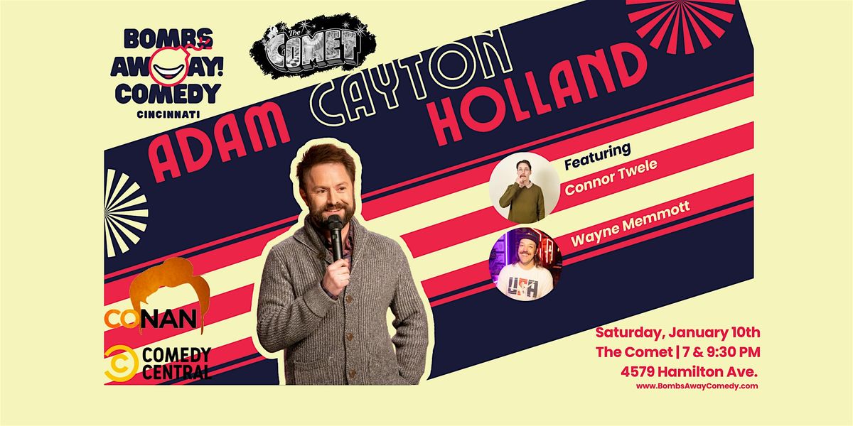 Comedy At The Comet | ADAM CAYTON-HOLLAND