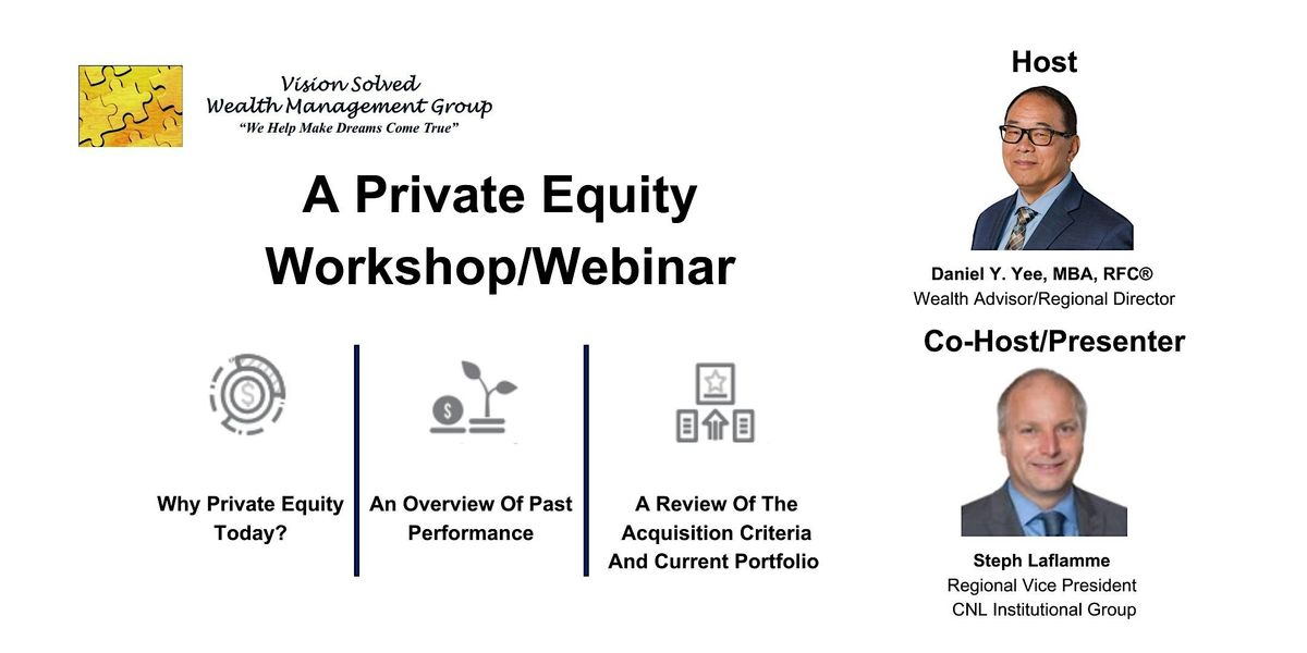 Learn about a Differentiated Private Equity Strategy Workshop\/Webinar