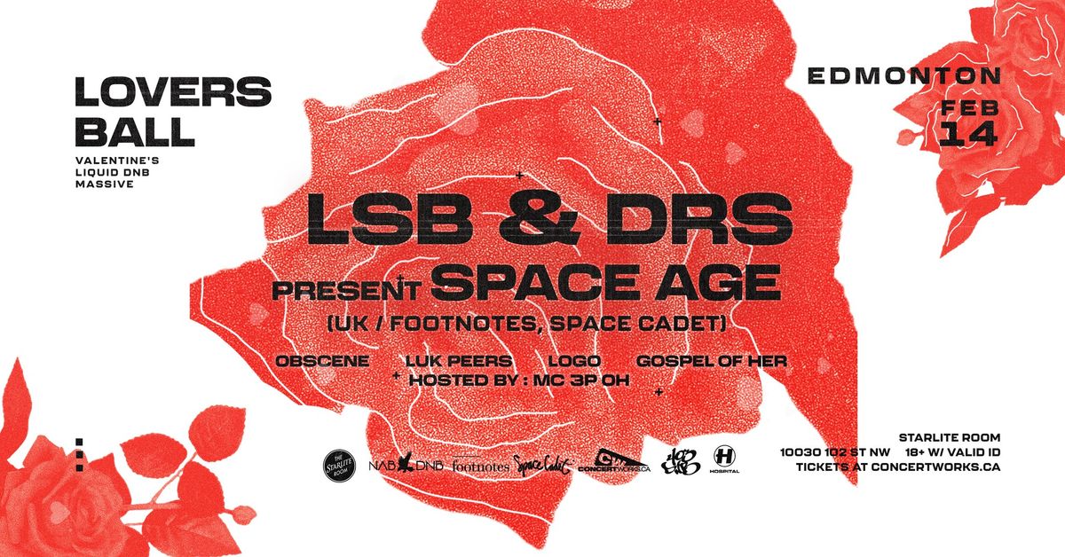 LOVERS BALL 2025 (EDMONTON) \u2661 Valentine's Liquid DNB Massive! 