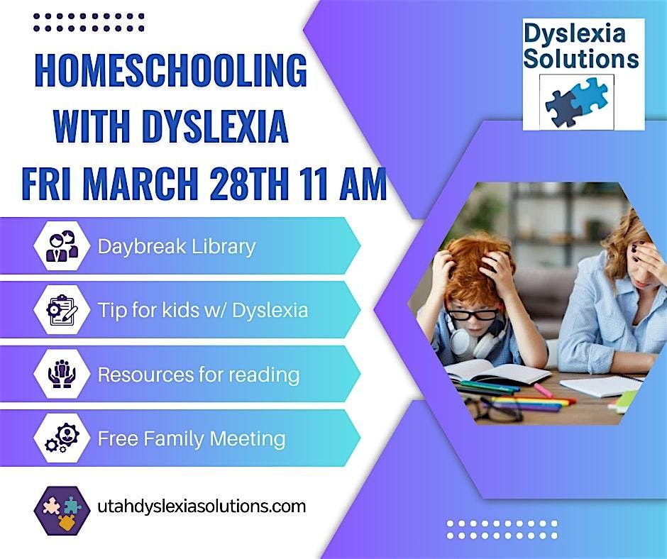 Homeschooling with Dyslexia