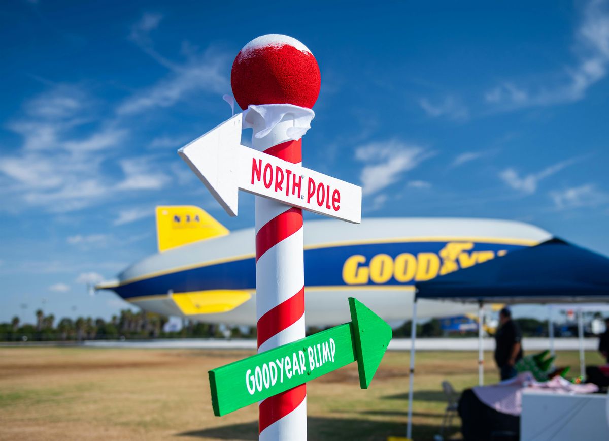 GOODYEAR BLIMP FLORIDA - TOYS FOR TOTS