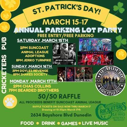 Saint Patricks Day Weekend Party