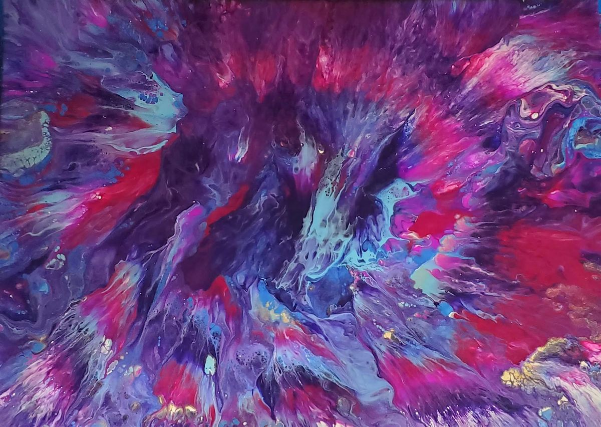 Flowing Beginnings: The Art of Acrylic Pouring with Deborah Walters