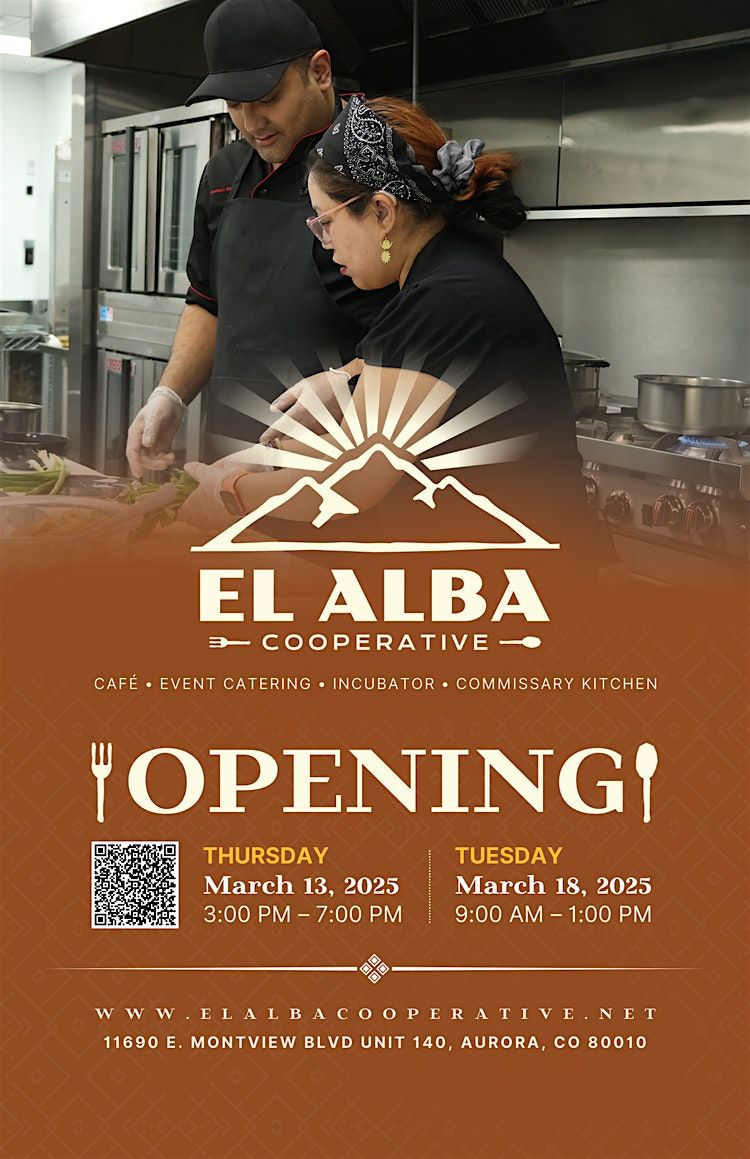 El Alba Cooperative Soft Opening - March 13th!