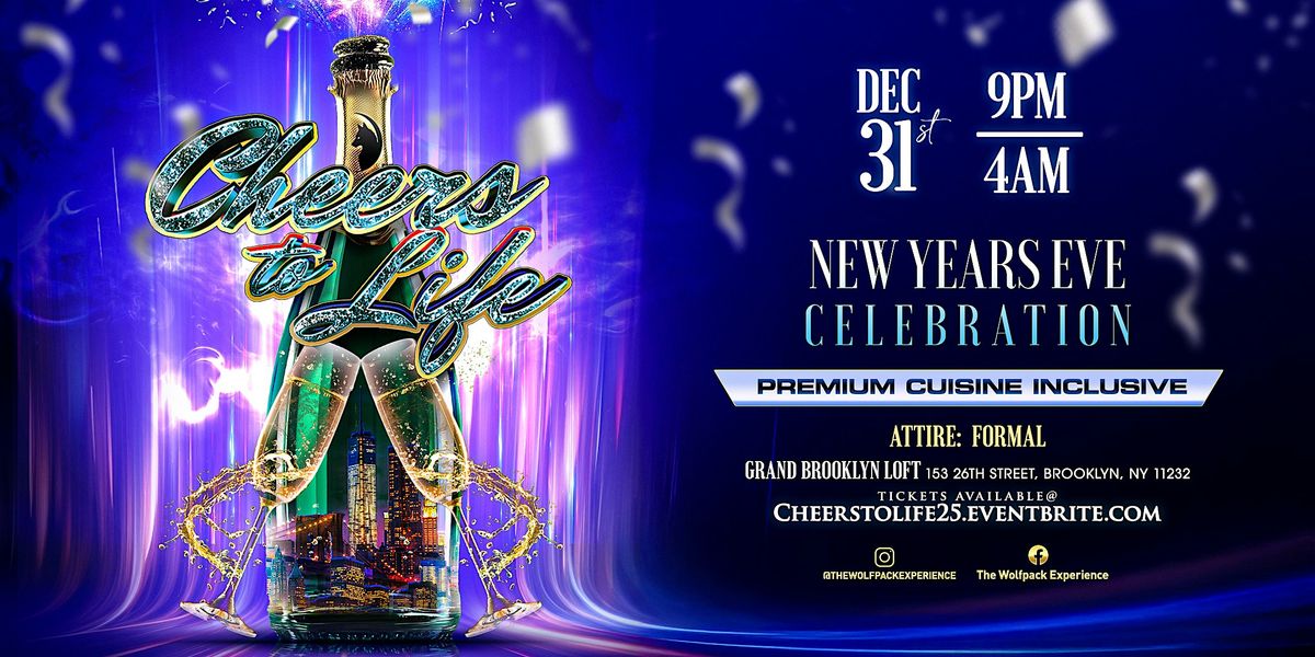 Cheers to Life 2025 | NYE Premium-Cuisine Inclusive Celebration