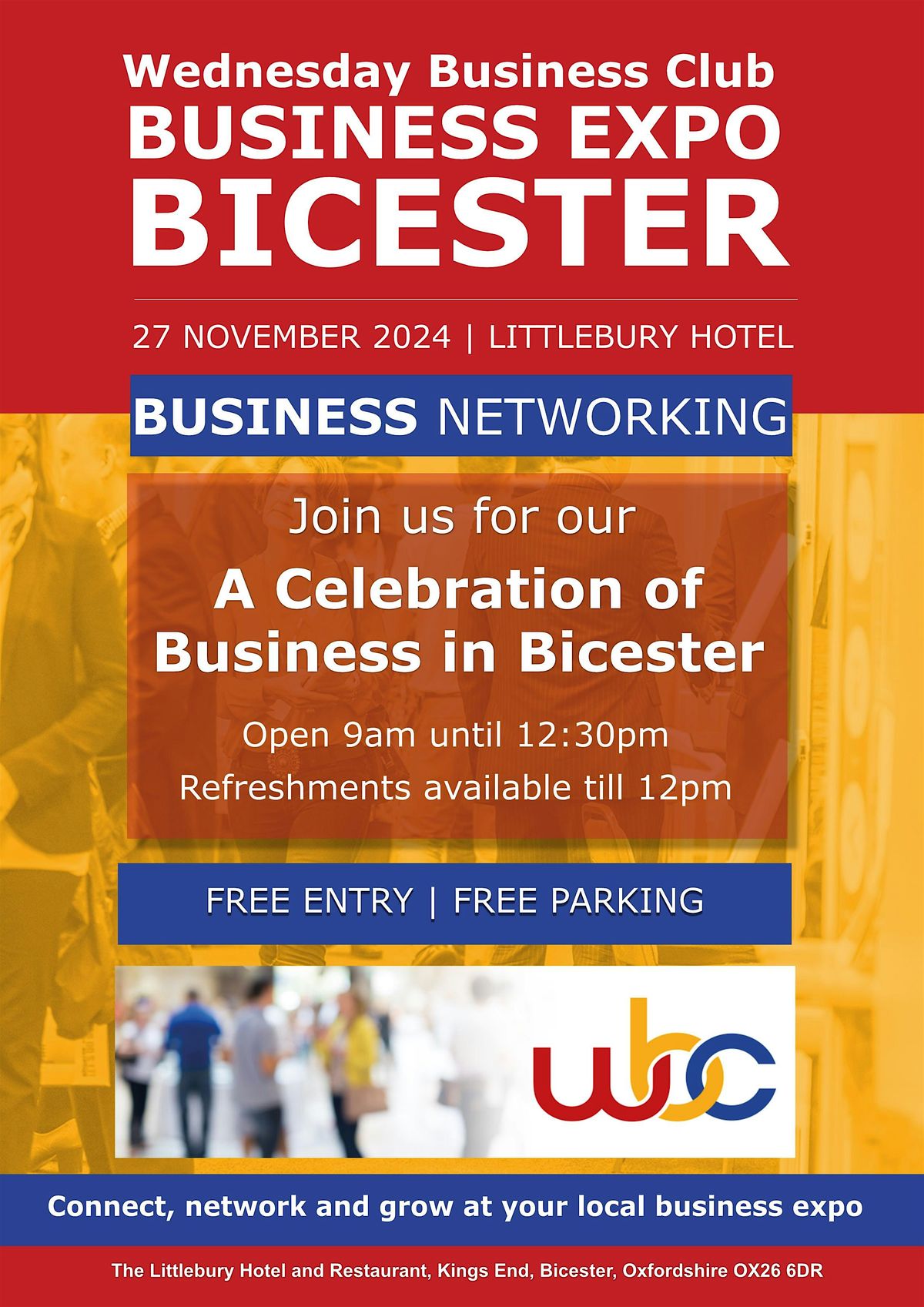 WBC Business Expo 27th November 2025  A Celebration of Business in Bicester