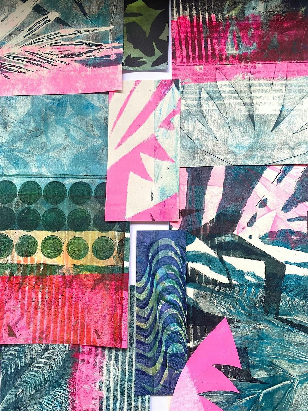 Experimental Gelli Printing
