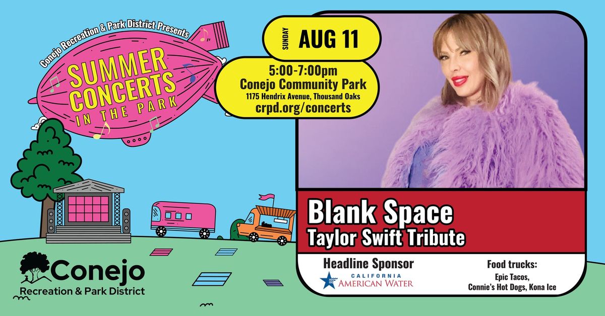 Summer Concert: BLANK SPACE - Taylor Swift Tribute