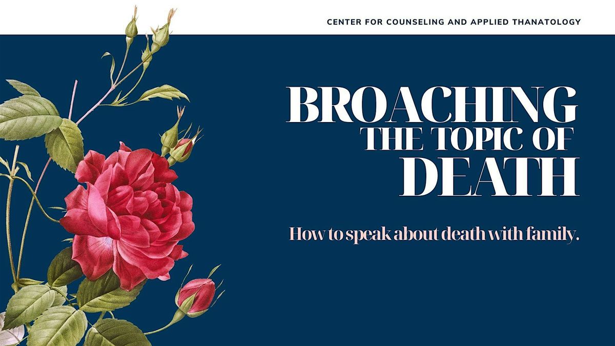 How to talk about death