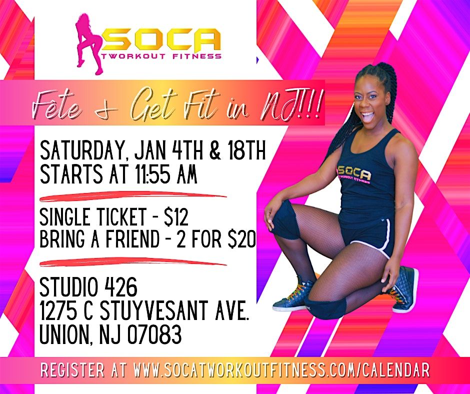 Soca Tworkout Fitness: F\u00eate and Get Fit in Union, NJ!!!