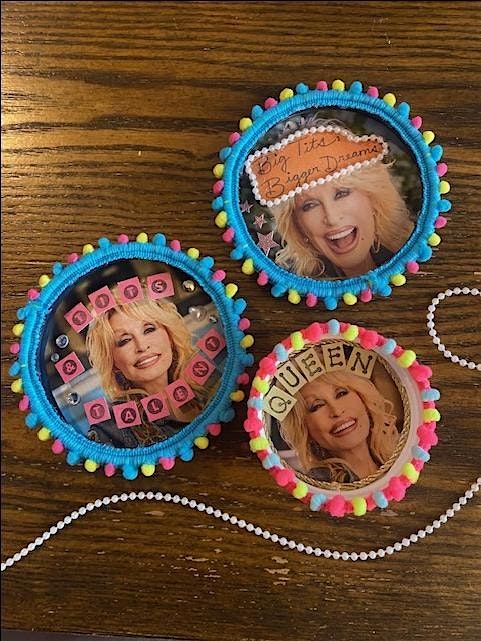 Upcycled Lid Art