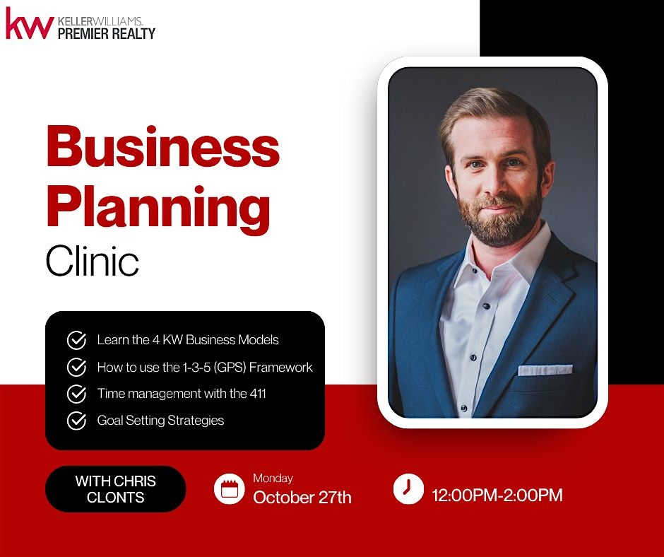 Business Planning Clinic with Chris Clonts