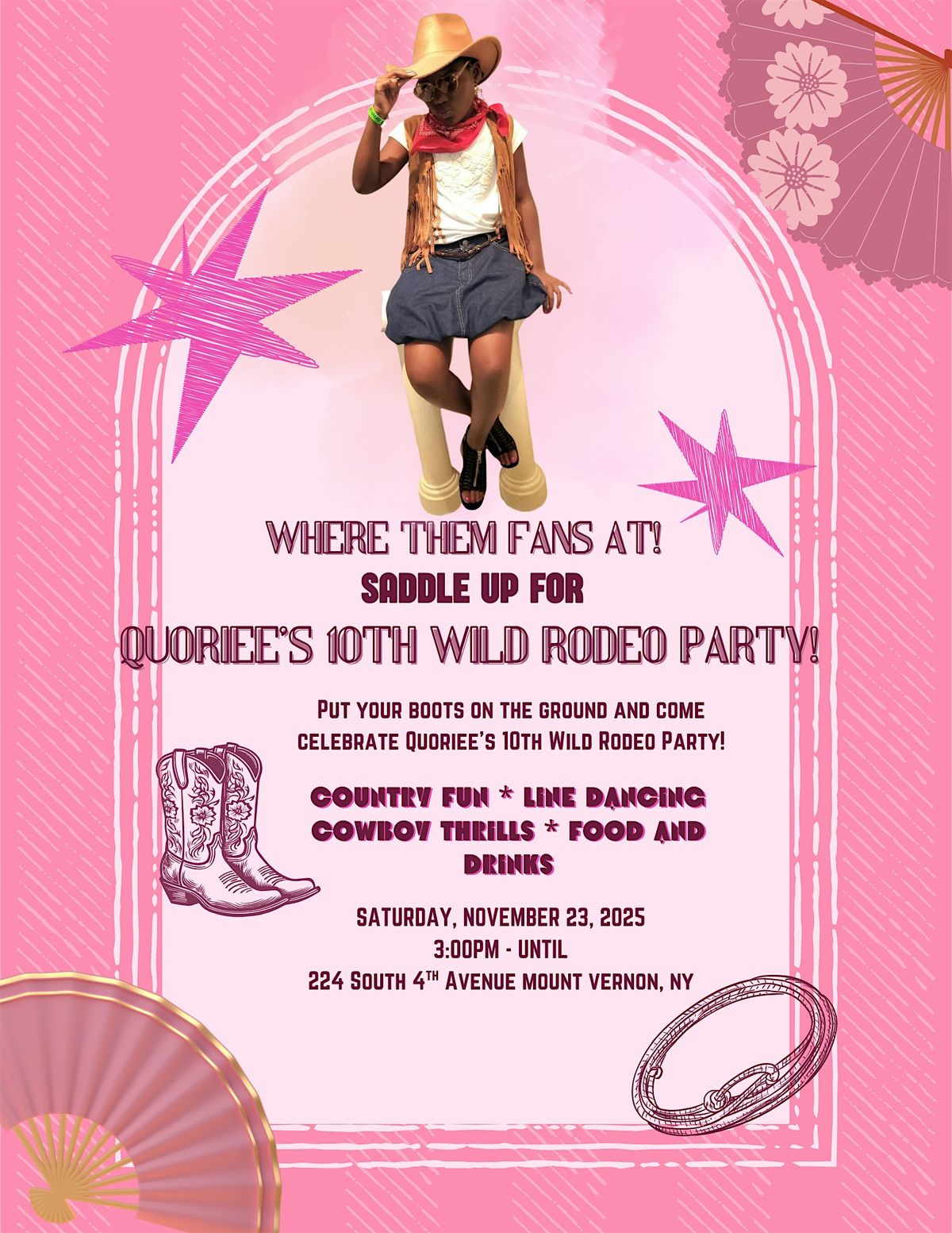 Quoriee's Wild West Party