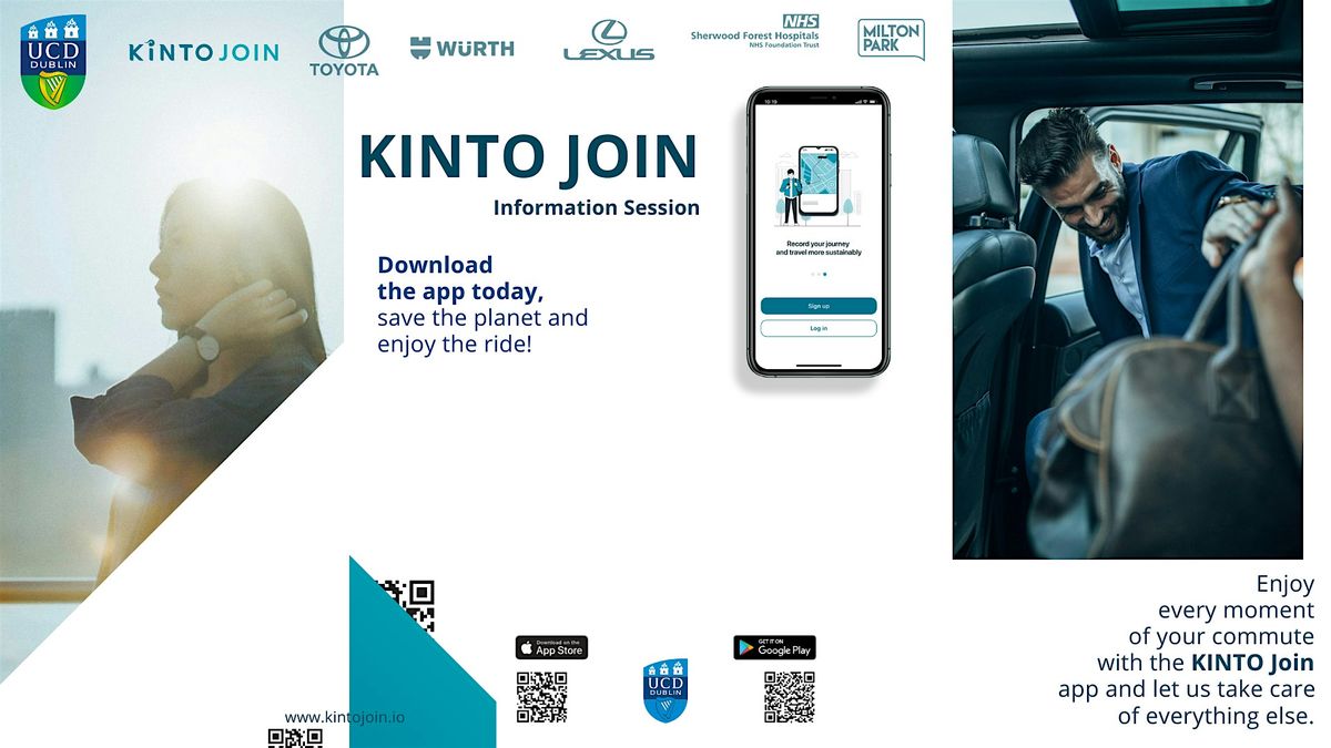 UCD Carpooling with KINTO JOIN - Information Session