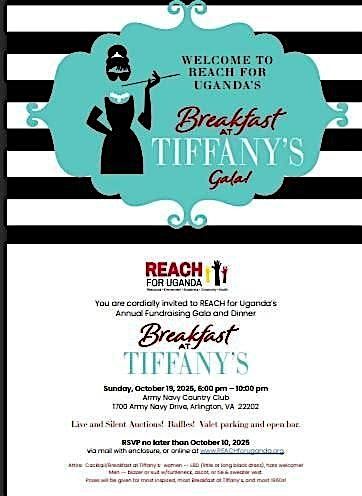 REACH for Uganda's Breakfast at Taffany's Gala