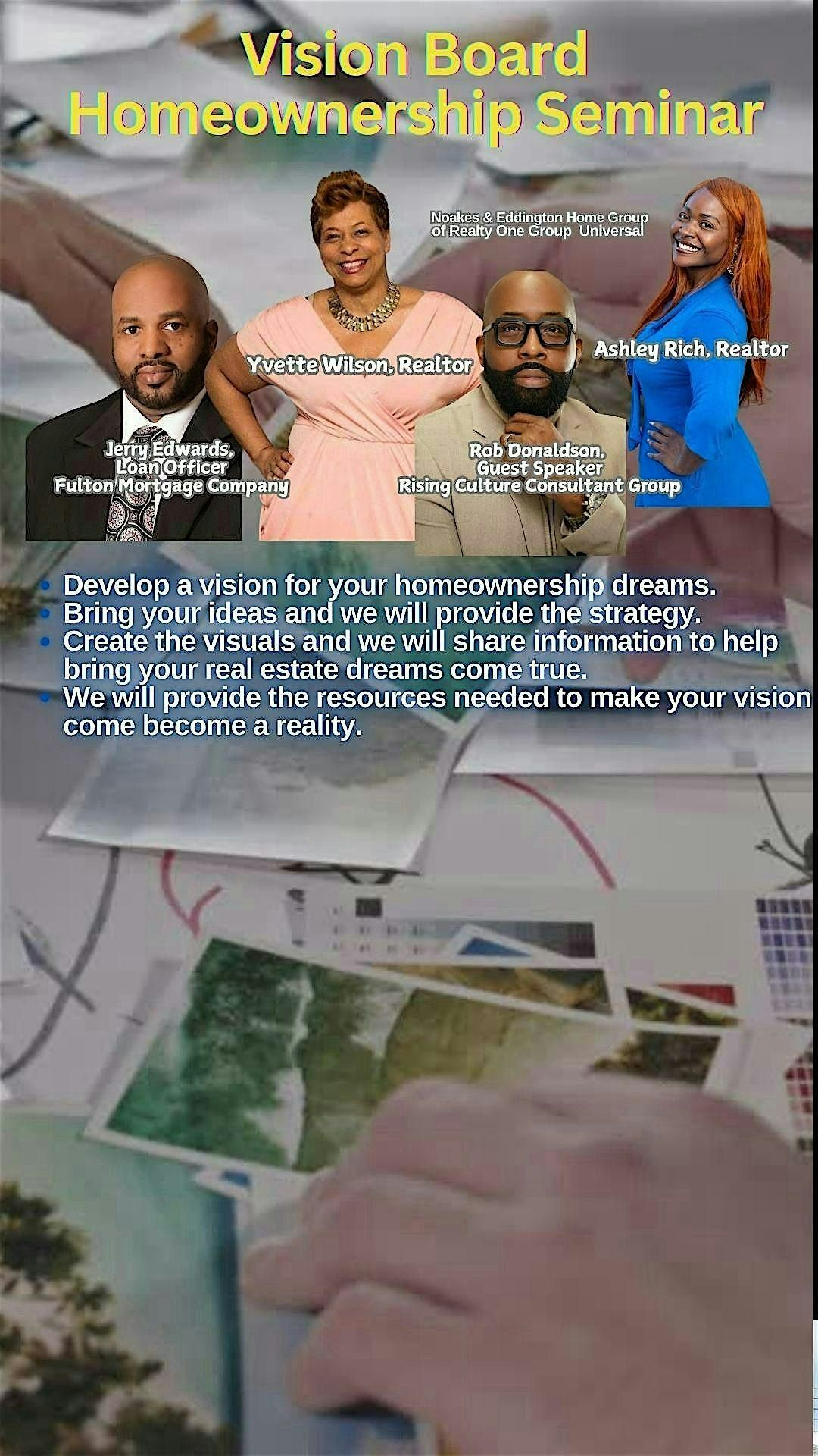 Vision Board Home Buying Seminar