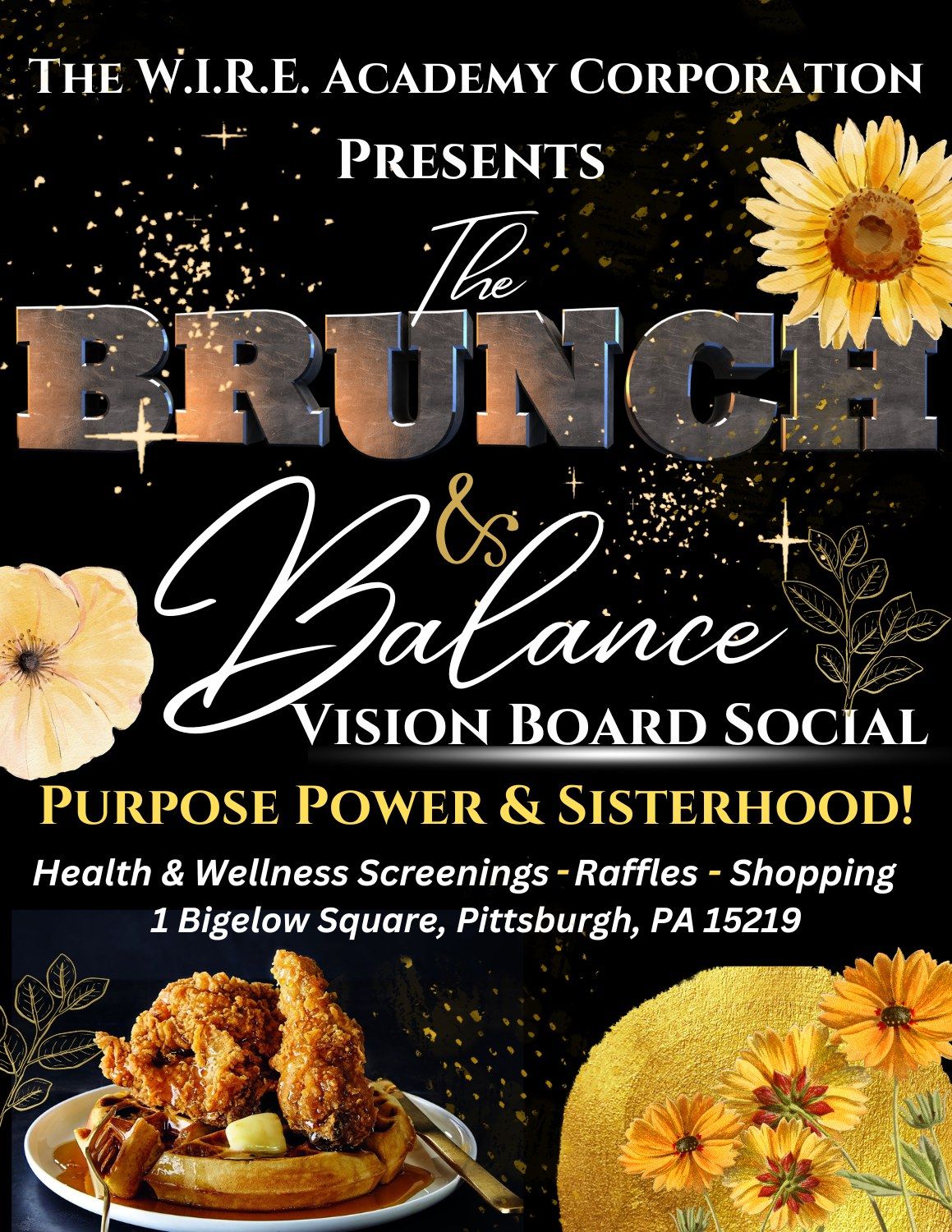 Brunch & Balance Vision Board Social