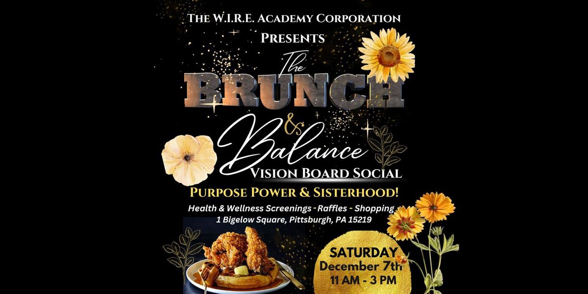 Brunch & Balance Vision Board Social