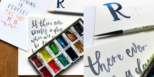 IRL Watercolor Lettering with Rachel Heiss