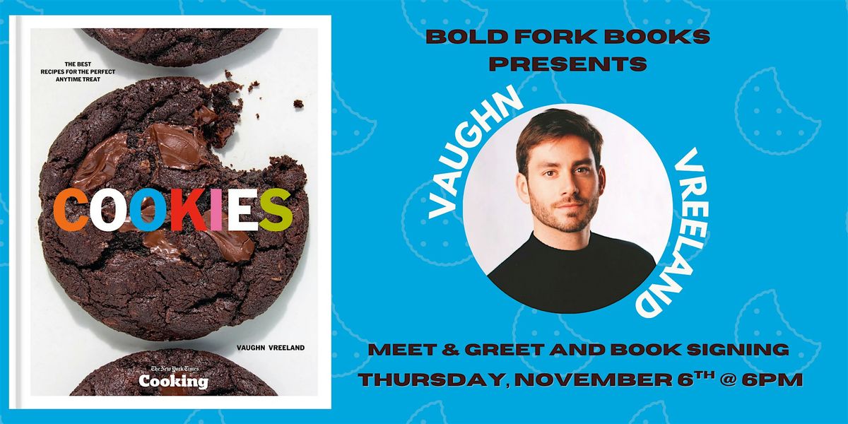 VAUGHN VREELAND: A Book Signing + Meet & Greet