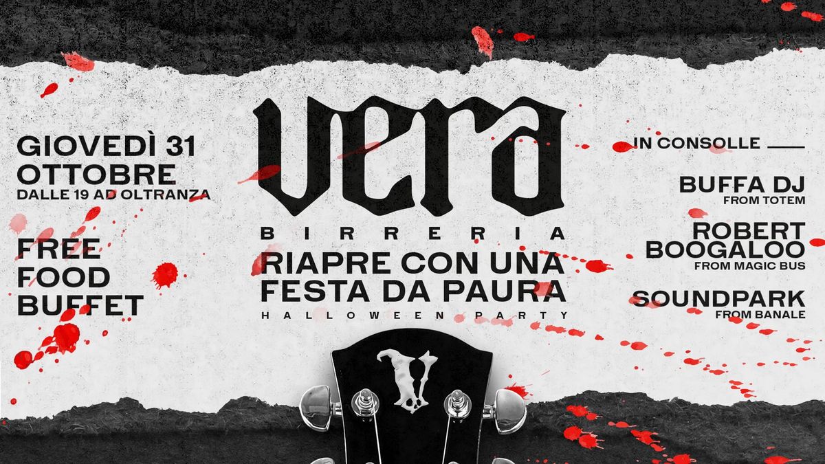 Inaugurazione - Vera Birreria | 31 OTTOBRE