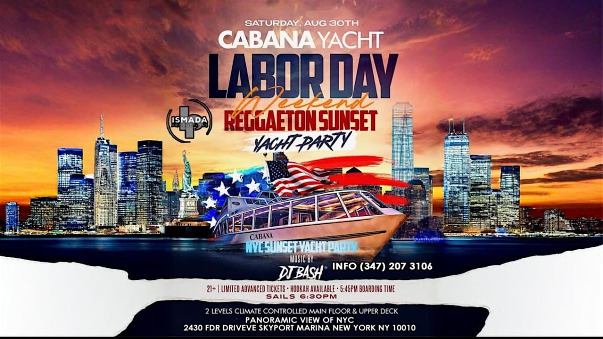 Labor Day Weekend Reggaeton Yacht Party
