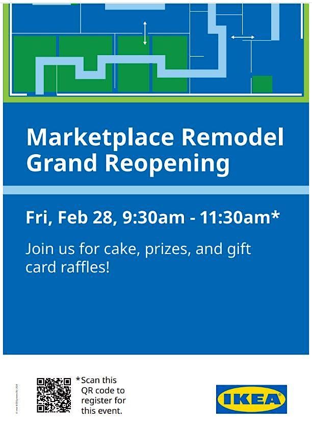 IKEA College Park Market Hall Remodel Grand Opening