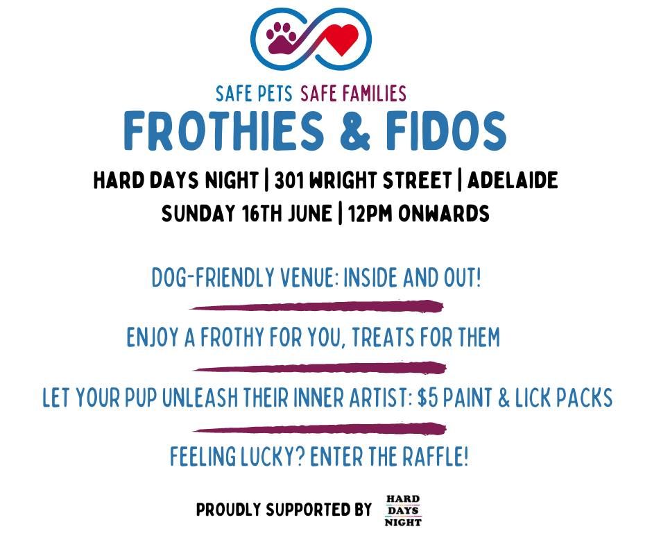 Frothies and Fidos Paint and Lick Event 