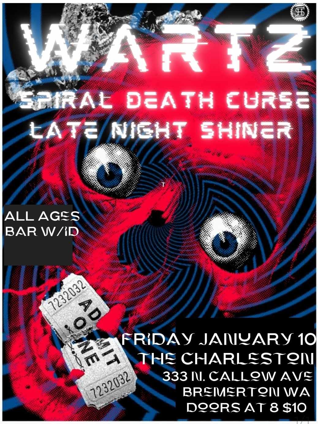 WARTZ \/\/ SPIRAL DEATH CURSE \/\/ LATE NIGHT SHINER