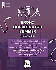 Double Dutch Summer Clinic W8\/PM
