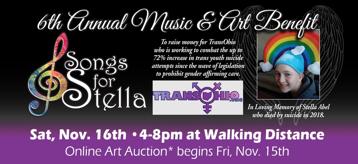 6th Annual Songs for Stella Music & Art Benefit