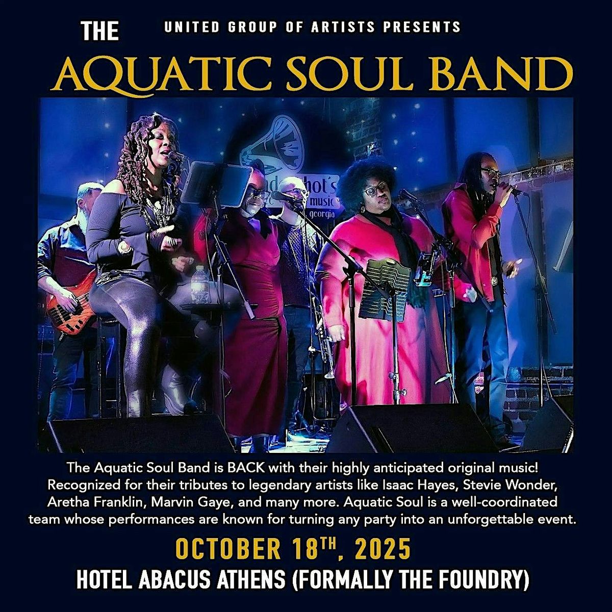 "The Soul of Athens" Featuring The Aquatic Soul Band