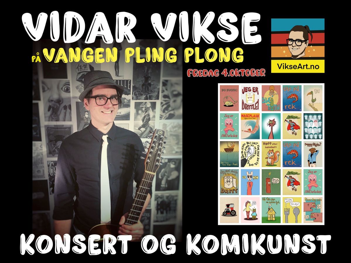 Konsert og komikunst - p\u00e5 Vangen Pling Plong