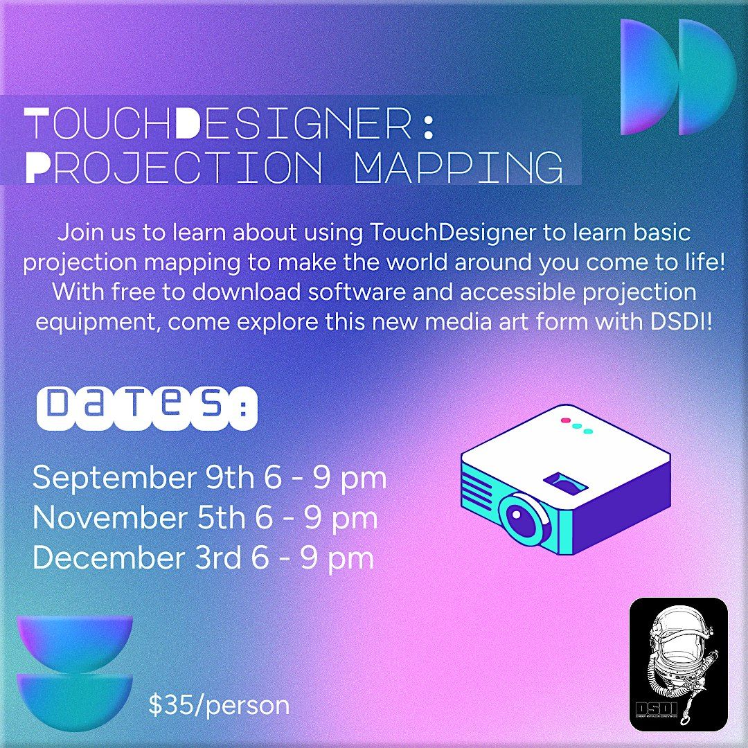 TouchDesigner:  Projection Mapping