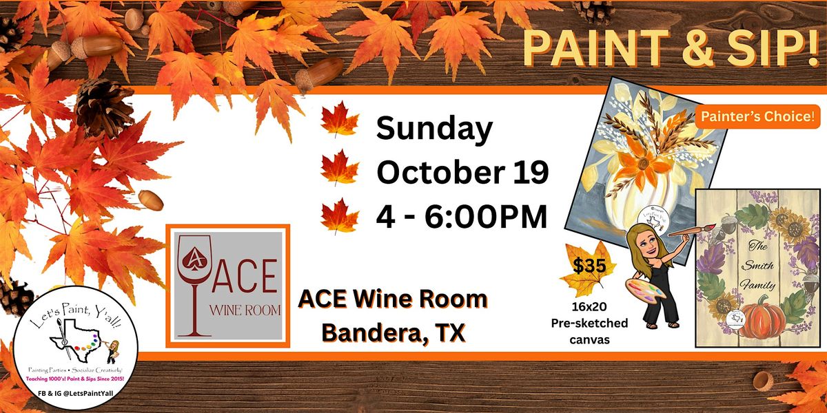 Ace Wine Room PAINT & SIP