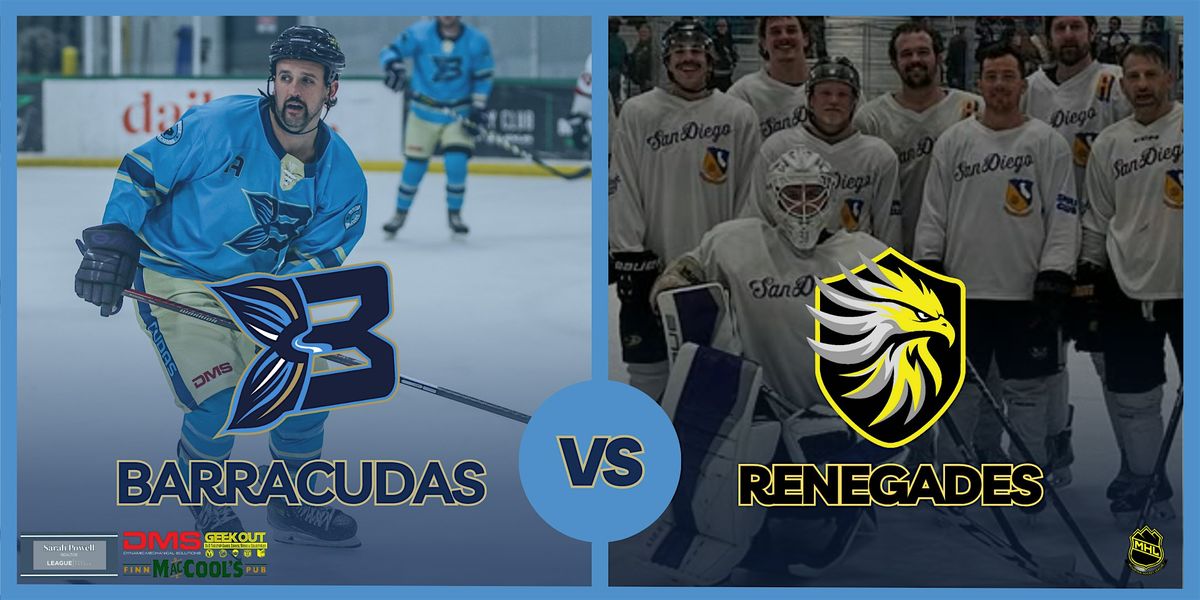 Mansfield Barracudas vs San Diego Renegades