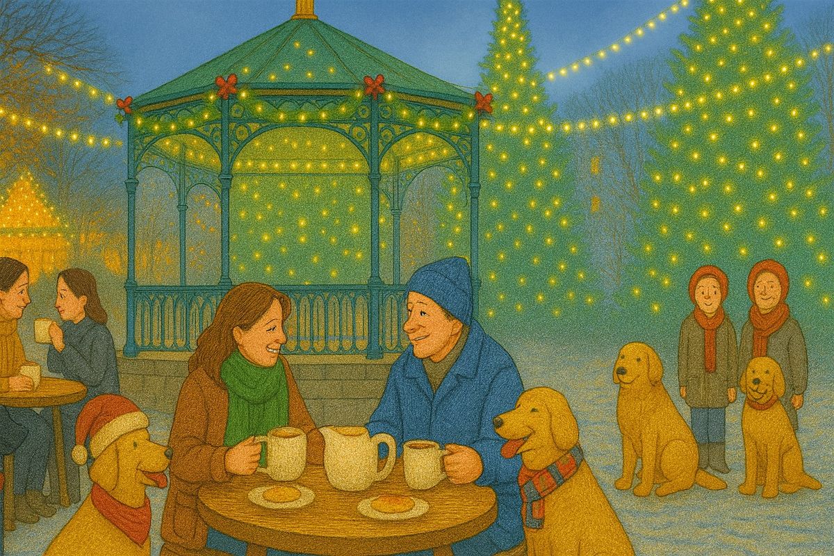 A Christmas Pawtea at Merton Abbey Mills