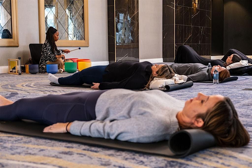 A Sound Bath for Heart Healing at LaSalle Hotel Chicago