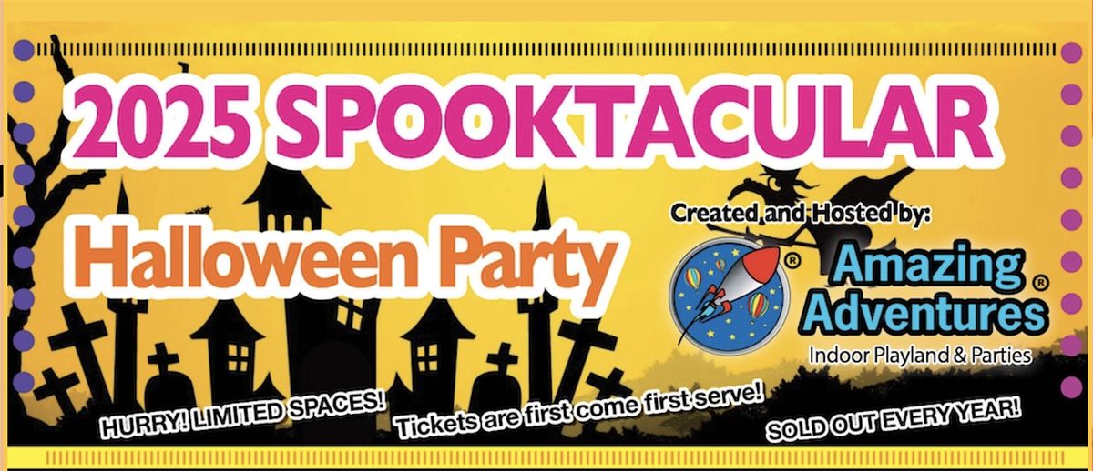 Halloween Spooktacular OAKVILLE at Amazing Playland  - 30th Oct 6:30-8:00pm