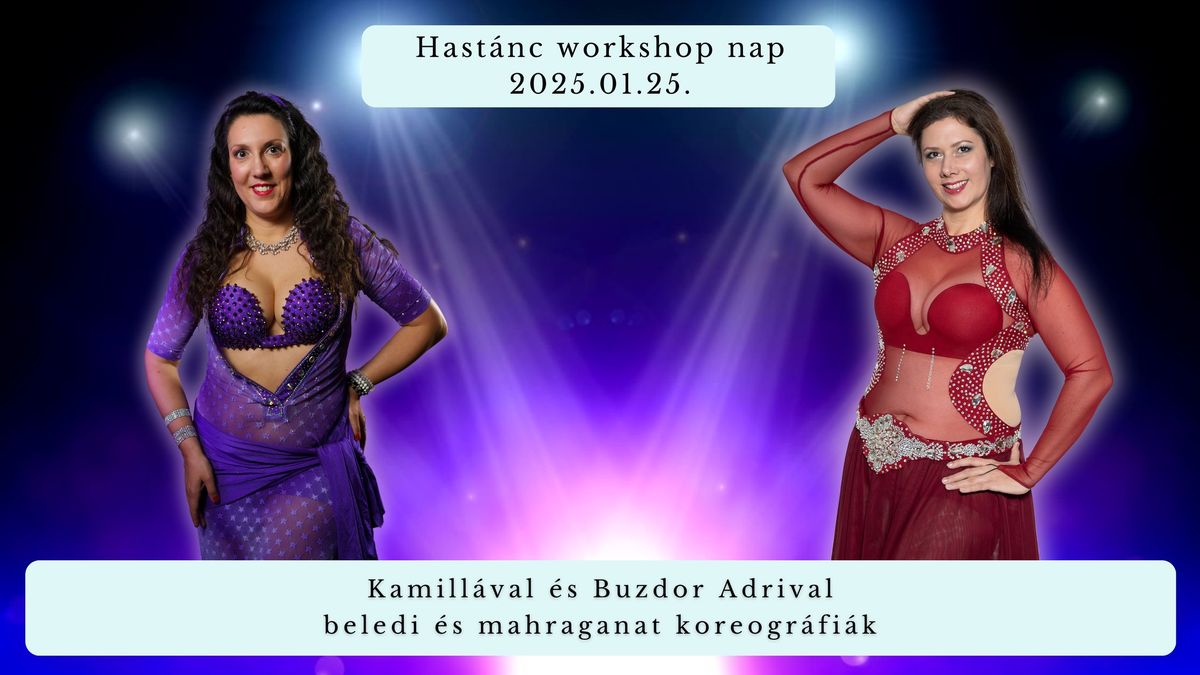 Hast\u00e1nc workshop nap Kamill\u00e1val \u00e9s Buzdor Adrival Budapesten