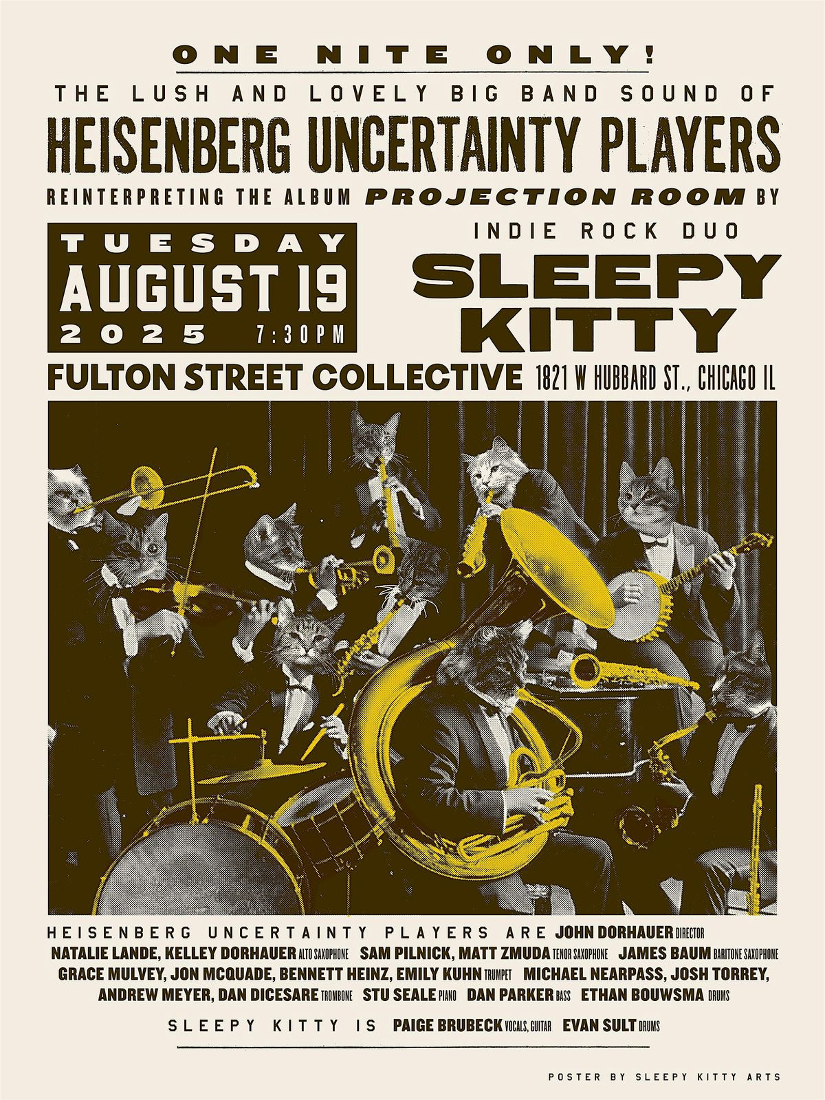 Heisenberg Uncertainty Players with Sleepy Kitty Live at FSC